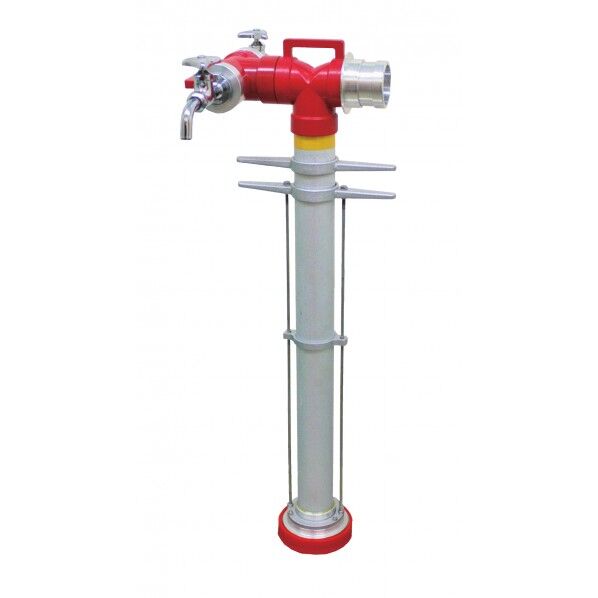 災害時給水可能型 アルミ製スタンドパイプ 『オアシスBENRI (二口給水栓+スタンドパイプ)』