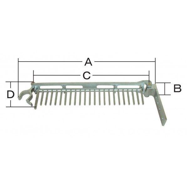 消火ホース格納箱用 ホース架け 回転式