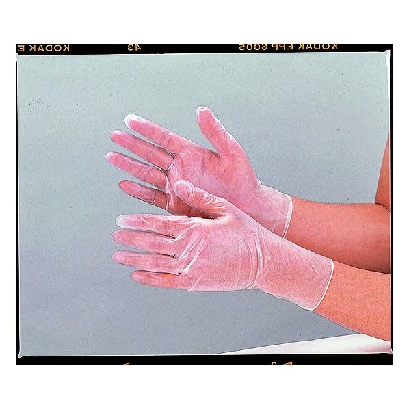 抗菌プラスチックディスポ手袋 粉なし