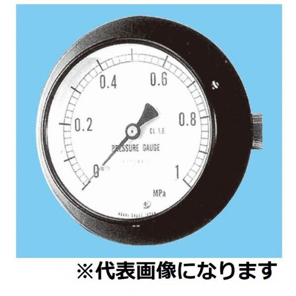 旭計器工業 ブルドン管圧力計 D形 101-D230X0.04MPA 1個