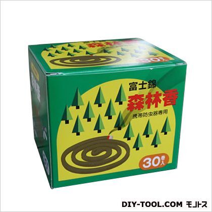 森林香 携帯防虫器用線香 30巻入り