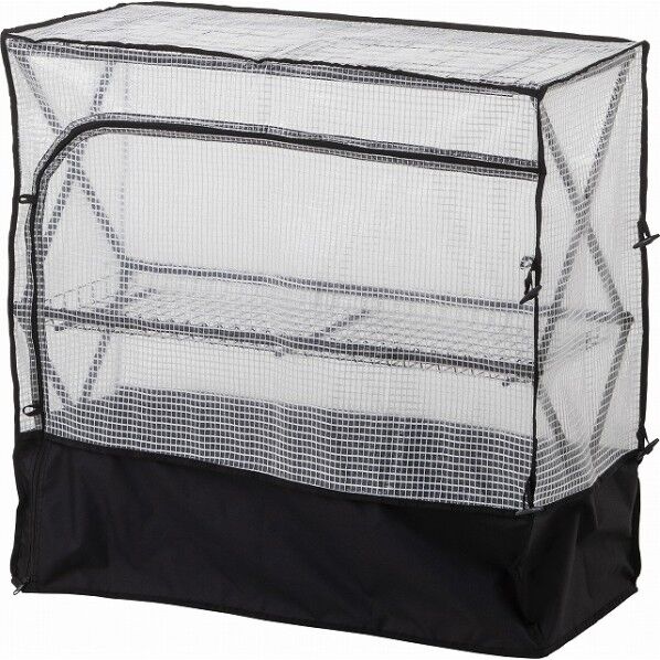 パンタグラックハウス S ブラック 約幅86cm×奥行36cm×高さ81cm GFH-FS05S 1個