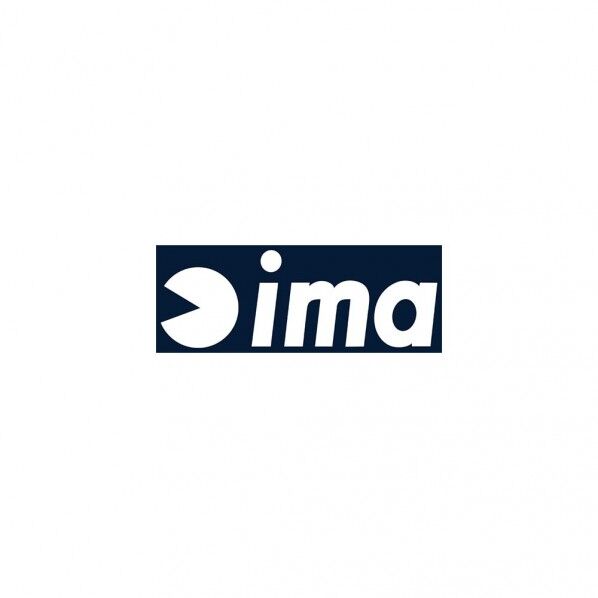 ima Logo-Sticker W100mm / WHITE
