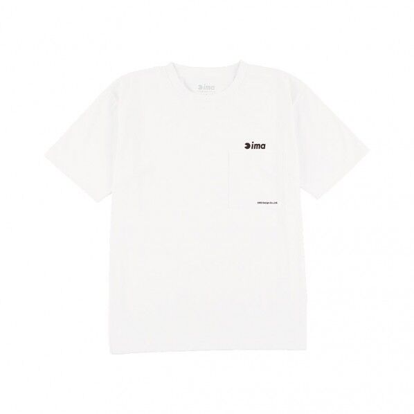 ima DRY/UV Tシャツ ポケット白XL
