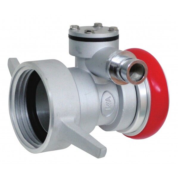 アルミ製 安全中継媒介小便小僧(水出しタイプ)【消防女長角×町野式女】 65Ax65A 22SK6565A-N 1台