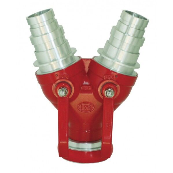 アルミ製 通水分岐管 『双口接手』 町野式 マルチタイプ(2サイズ対応) 50Ax50Ax40A 21MSS554A 1台