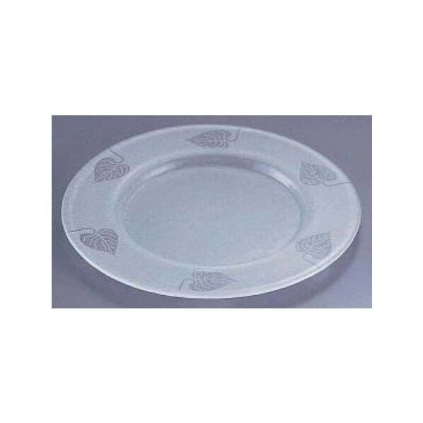 ガラス製ショープレート サテン仕上 RSY402 1個