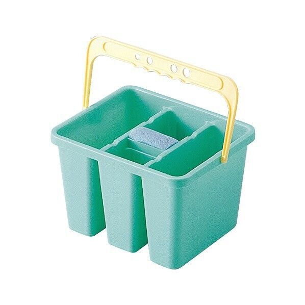 バケツ筆洗角型 1