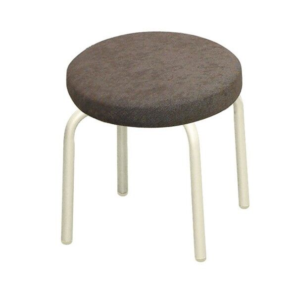 セレナスツール ロー ブラウン/ミルキ-ホワイト SRN-3W 1台