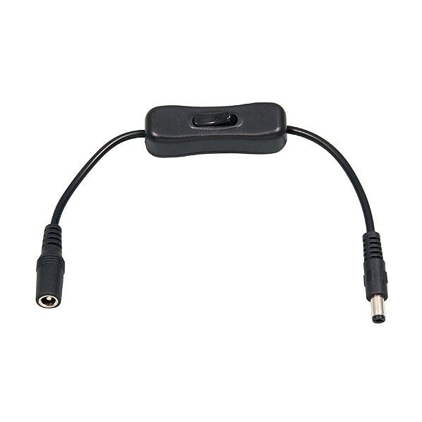 DC2.1φ中間スイッチケーブル ケーブル長:約29cm 67563 1個