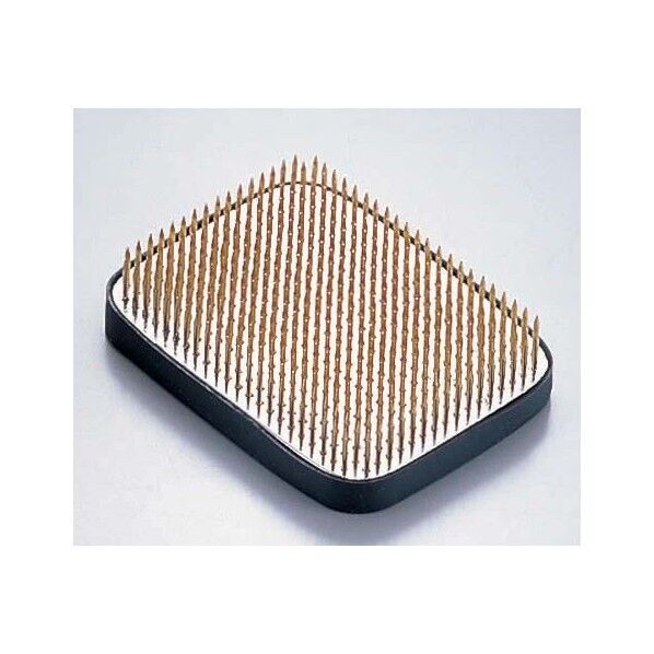 花器保護具付特製剣山 角(ゴムリング付)