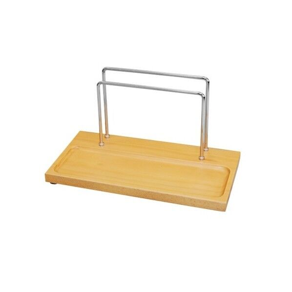 カスタートレイ&メニューブックスタンド 白木 PKSA901 1個