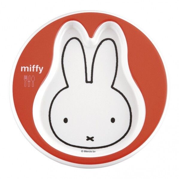 メラミンお子様食器「ミッフィー」 RHE0101 1個