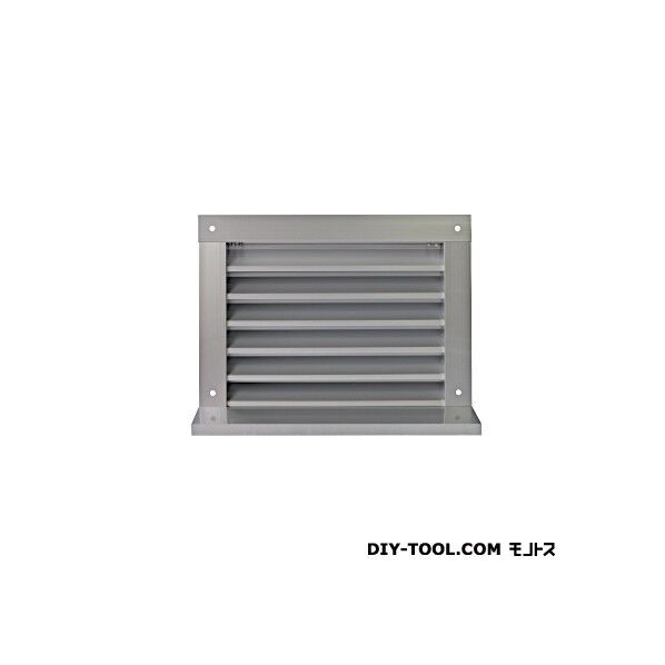 アステム 角型ガラリ R型(アルミ)水切付 アミ付 H150×W200 1個...