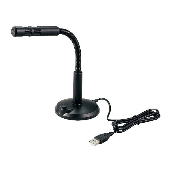 USBスタンドマイク(スイッチ付)