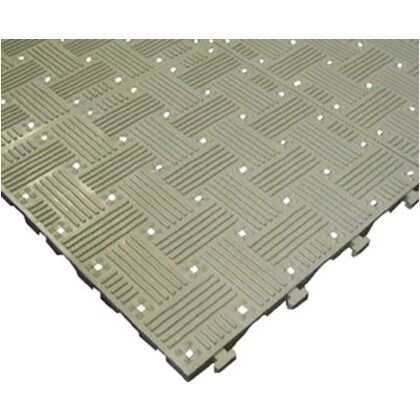 クロスラインマットLグレー