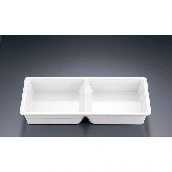 JB メラミンホテルパン 2仕切 1/1 NMH0201 1個