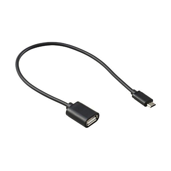 ※法人専用品※アーテック USB変換アダプタ-(MicroB-TypeA) 320mm 91708 1個