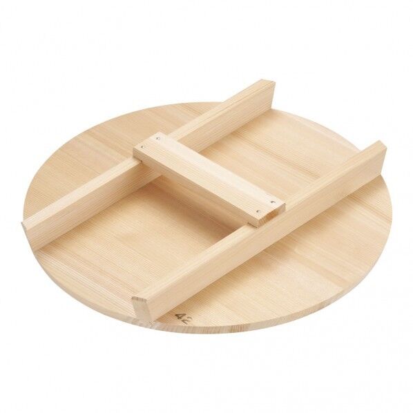 厚手サワラH型取手木蓋 AKB03042 1個