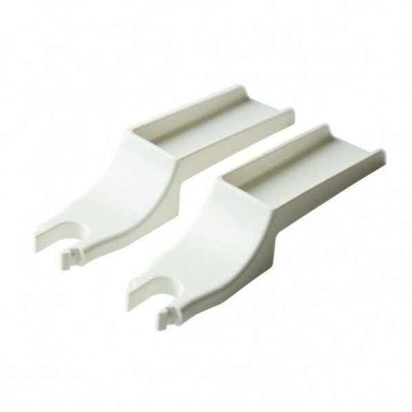 室外機ルーバー用両面テープ取付台座セット ホワイト SLK-20 1個