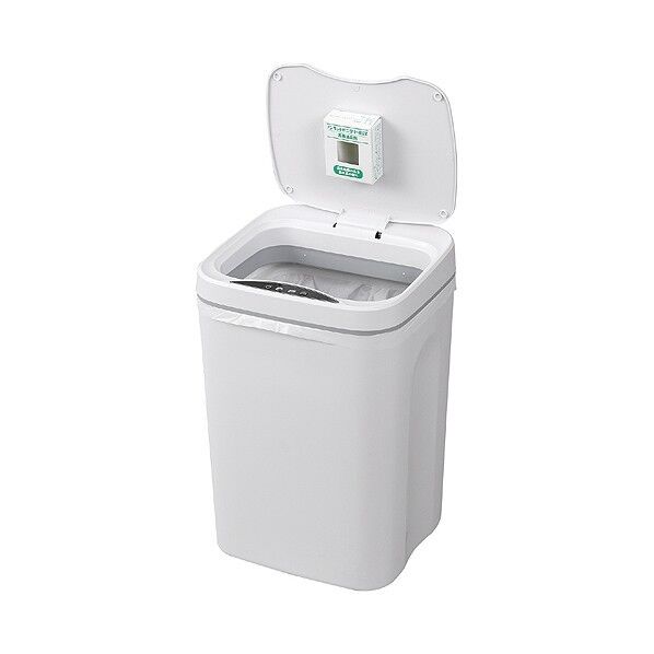 ※法人専用品※アーテック トリプルセンサーサニタリーボックス(消臭剤、消臭袋) 235×215×345mm、消臭剤シート:65x50mm箱:65x25mm、専用消臭ゴミ袋:530x530(430)mm 51817 1個