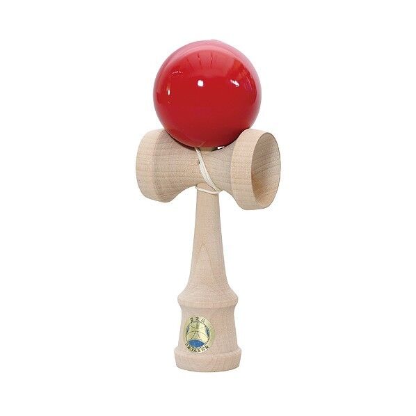 けん玉名人 匠(赤) 182×70×44mm(玉:φ60mm)、ひも:40cmひもの長さ/40cm 2359 1個