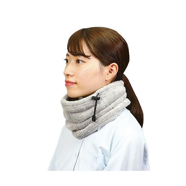 ※法人専用品※アーテック ATネックウォーマー 約300×270mm グレー 51417 1個