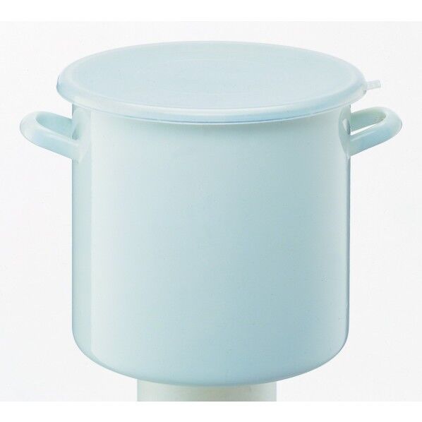 ホーローストックポット 丸型 20cm オフホワイト 20cm 6L HSP-M20 1個