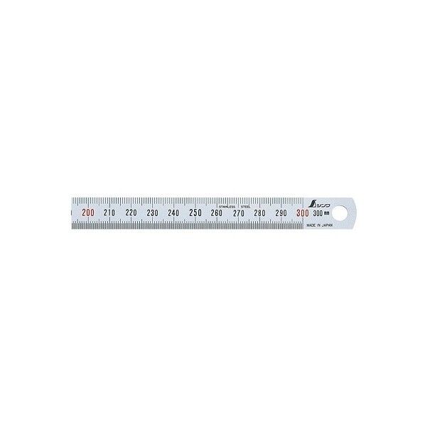 シルバー細巾スケール 325×15×0.5mm SLH-300 1個