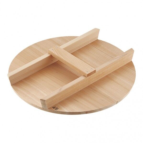 厚手サワラH型取手木蓋 AKB03045 1個