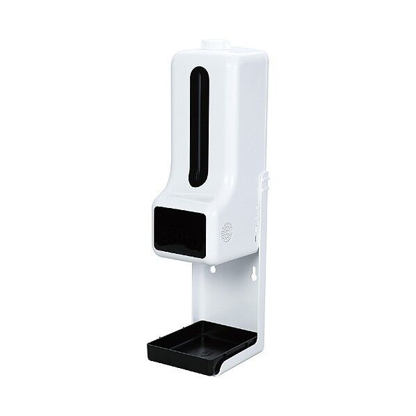 ※法人専用品※アーテック 固定式非接触検温計付オートディスペンサー 約132×118×435mm 52061 1個