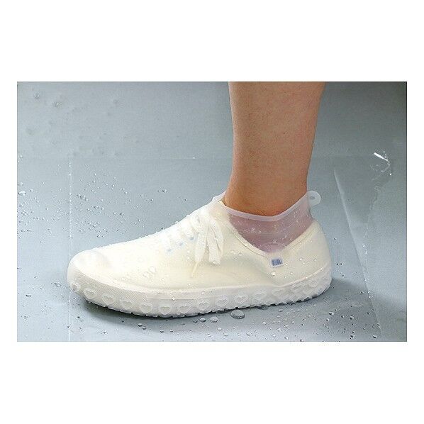 レインシューズカバー Mサイズ /253×156×8mm(対応24.5cm前後) 51411 1個