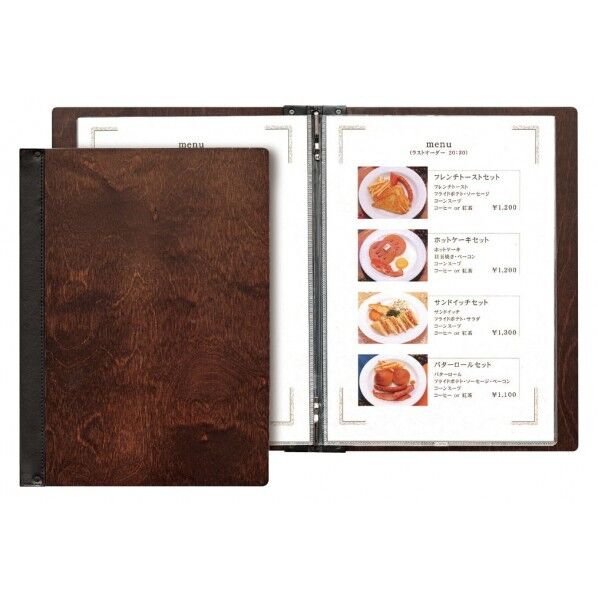木製メニューブック PSV6601 1個