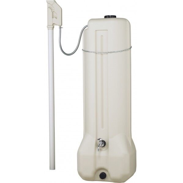 アクアタワー レインストッカー 200L 青銅蛇口 アイボリー W550×H1530×D500mm 602611110 1個