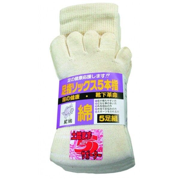 5本指 5P キナリ フリー 718 5足