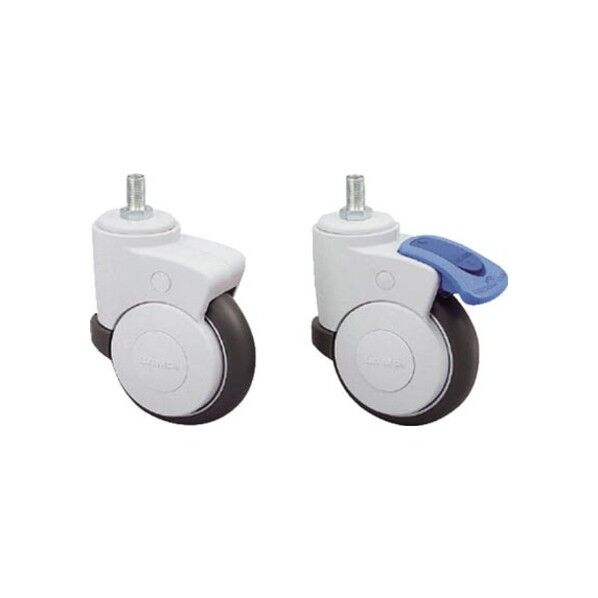 大型デザインキャスター自在ロック付ねじ込み(200ー130ー055 MX-125N16S(200-130-055) 1