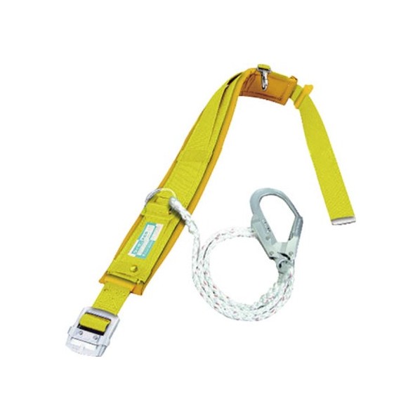 胴ベルト型軽量安全帯スライド式バックル