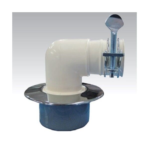 樹脂製洗濯機排水口 (50mmVP・VU兼用) D-CB7-PU 1個