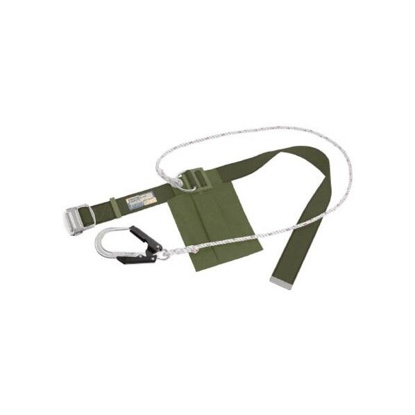 胴ベルト型軽量安全帯スライド式バックル60mm幅