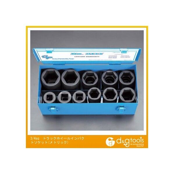 トラックホイールインパクトソケット(メトリック) 3/4sq EA164EL-11 1