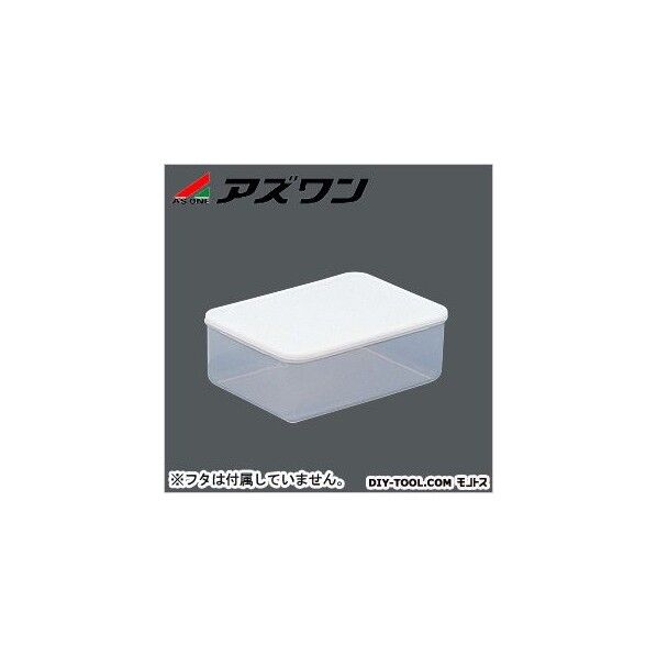 PFA角型容器 本体 1.6L 4-5607-01 1個