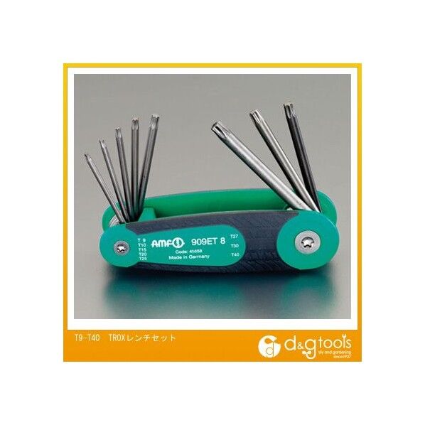 TORXレンチセット T9-T40 EA573GT 1
