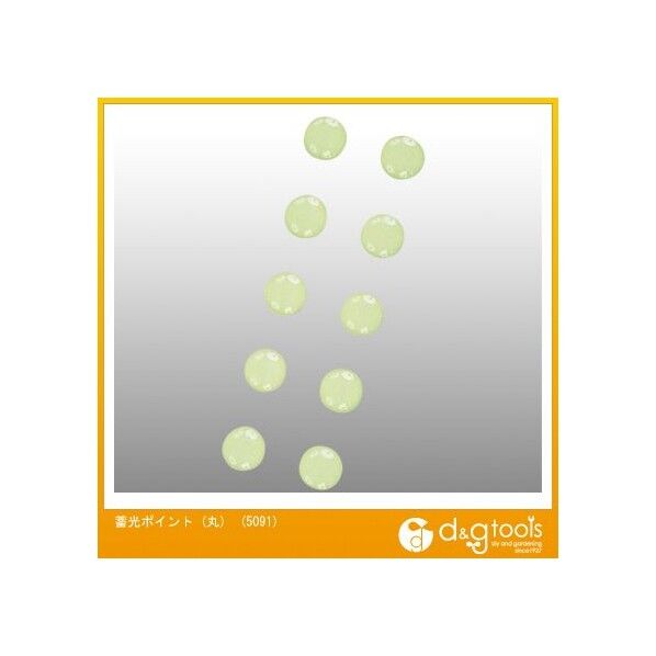 蓄光ポイント(丸)