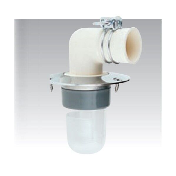 洗濯機用排水金具(VU専用) D-STCB6-VU 1個