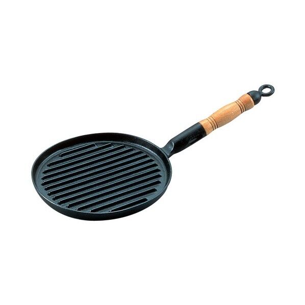 アサヒ 鉄鋳物網焼ステーキパン AST33 1個