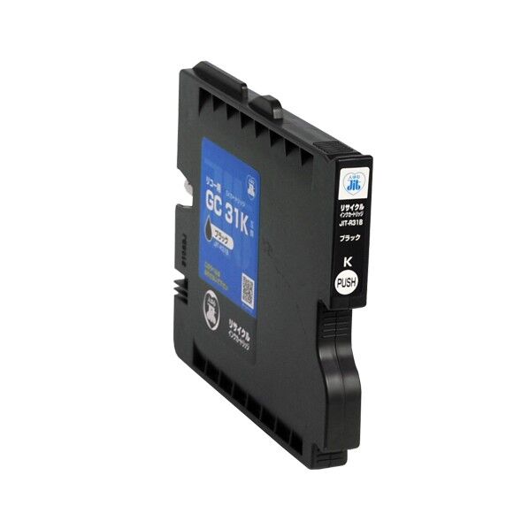 リコー RICOH GC31K対応ジットリサイクルインクカートリッジ ブラック JIT-R31B 1個
