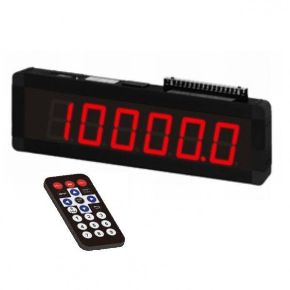 6桁トータルカウンタ&表示器 AC100～200V/RS485通信付き 401X47X149mm G90-305 1台
