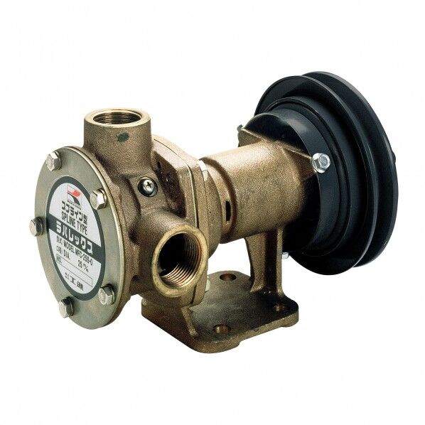 海水用単体ポンプ(電磁クラッチ付き) ラバレックスポンプ 口径25ミリ DC-12V 25ミリ MFC-2512S 1台