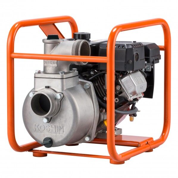 工進 KOSHIN エンジンポンプ 80ミリ 口径80ミリ 黒.赤 SEM-80GB 1台...