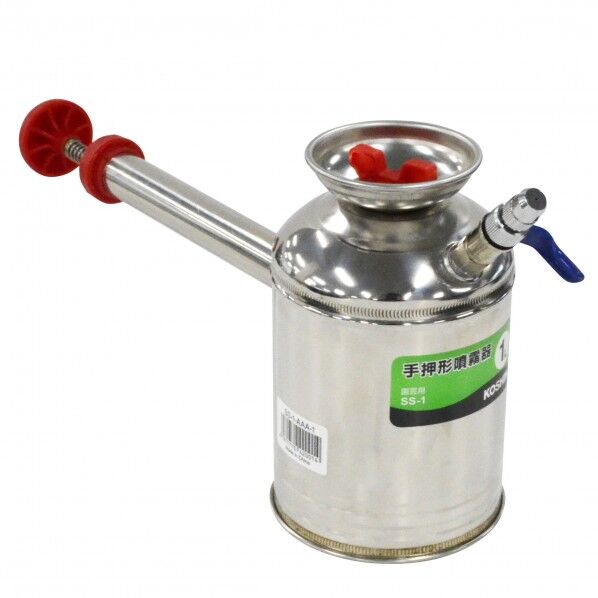 ステンレス製半杓型噴霧器 1L